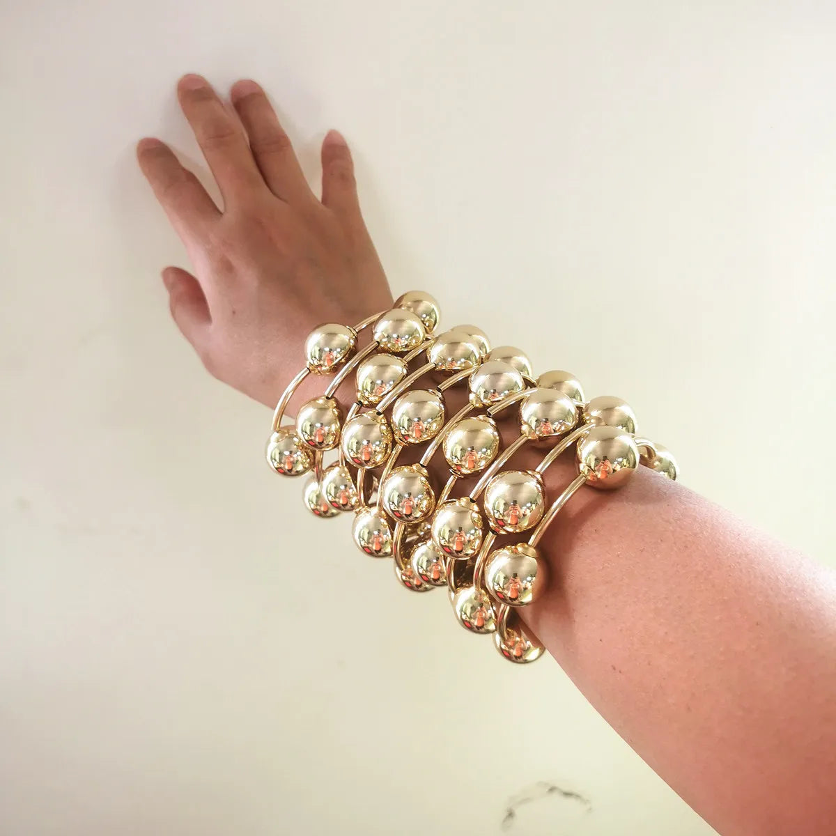 Pearl Bead Stack Bracelet