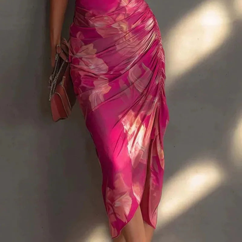 Saoirse Boho Floral Maxi