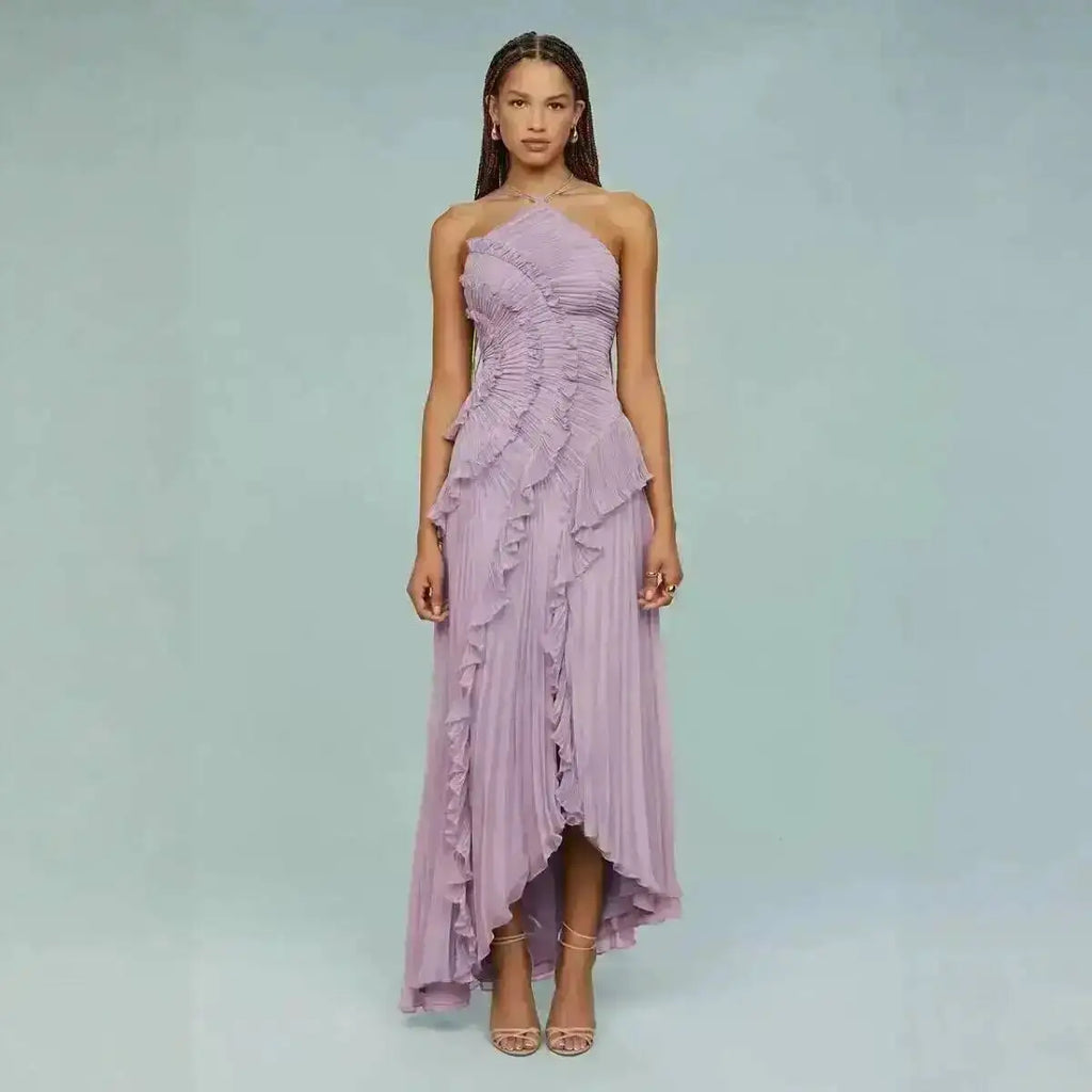 Ginevra Lotus Tiered Gown