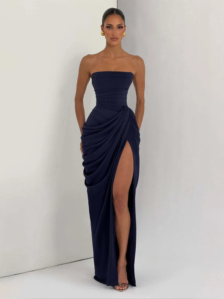 Soleil Strapless Maxi
