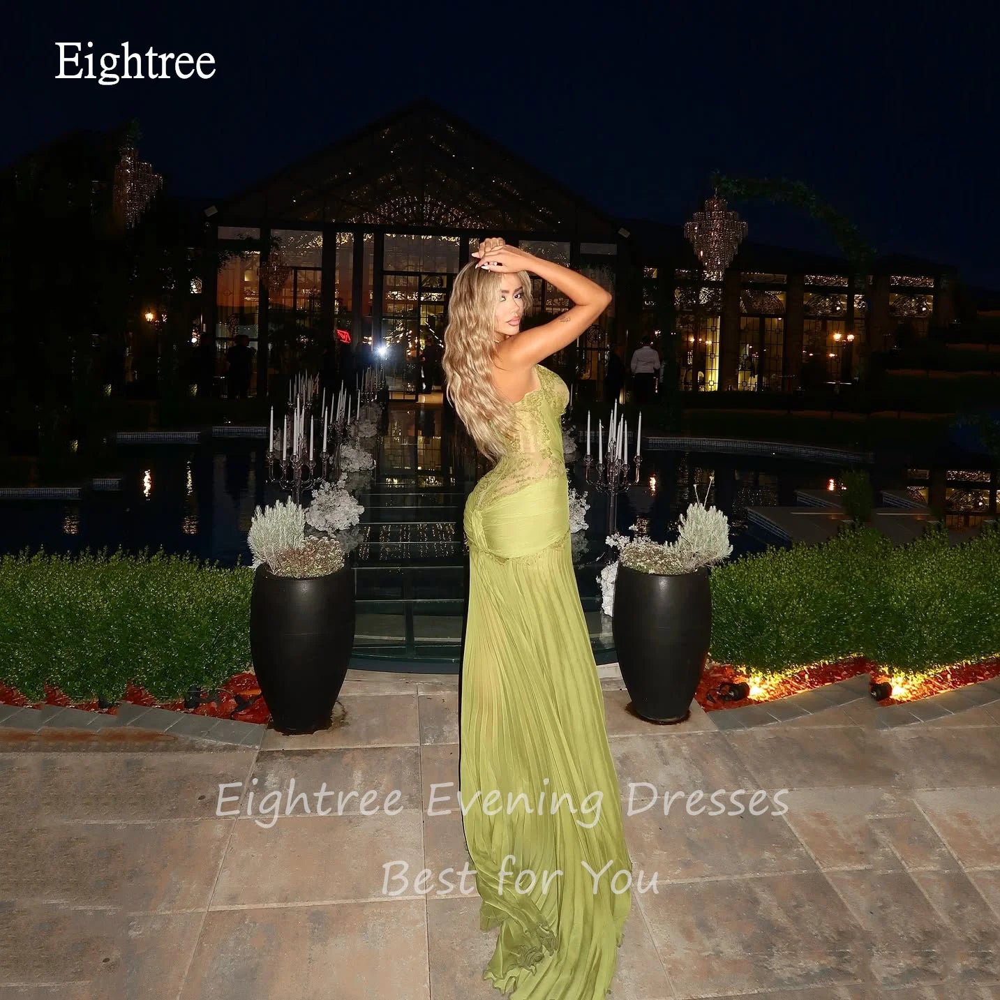 Emerald Halter Mermaid Gown