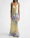Fleur Sling Floral Maxi