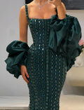 Emeraude Crystal Mermaid Gown