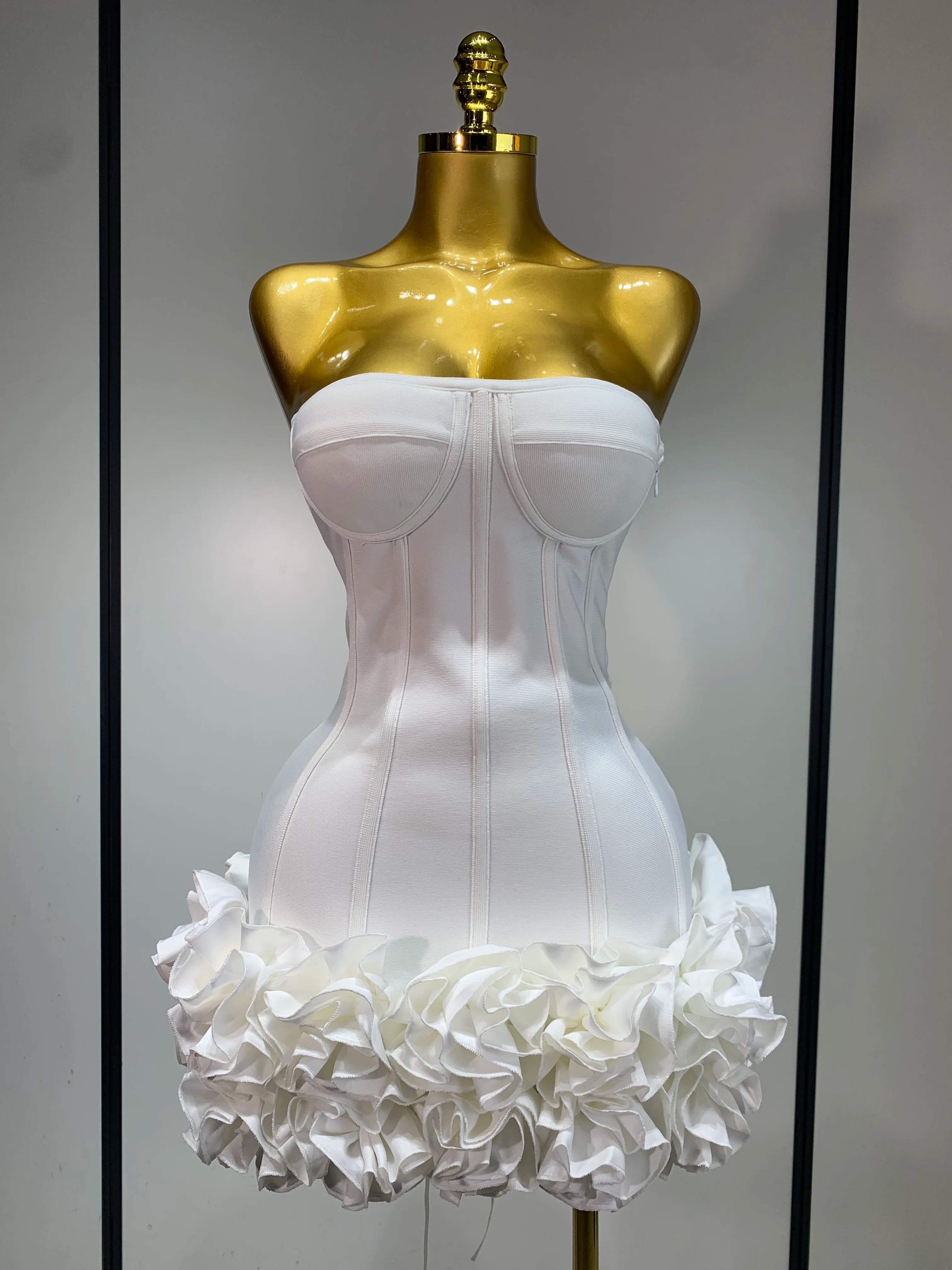Fleur Bandage Mini Dress
