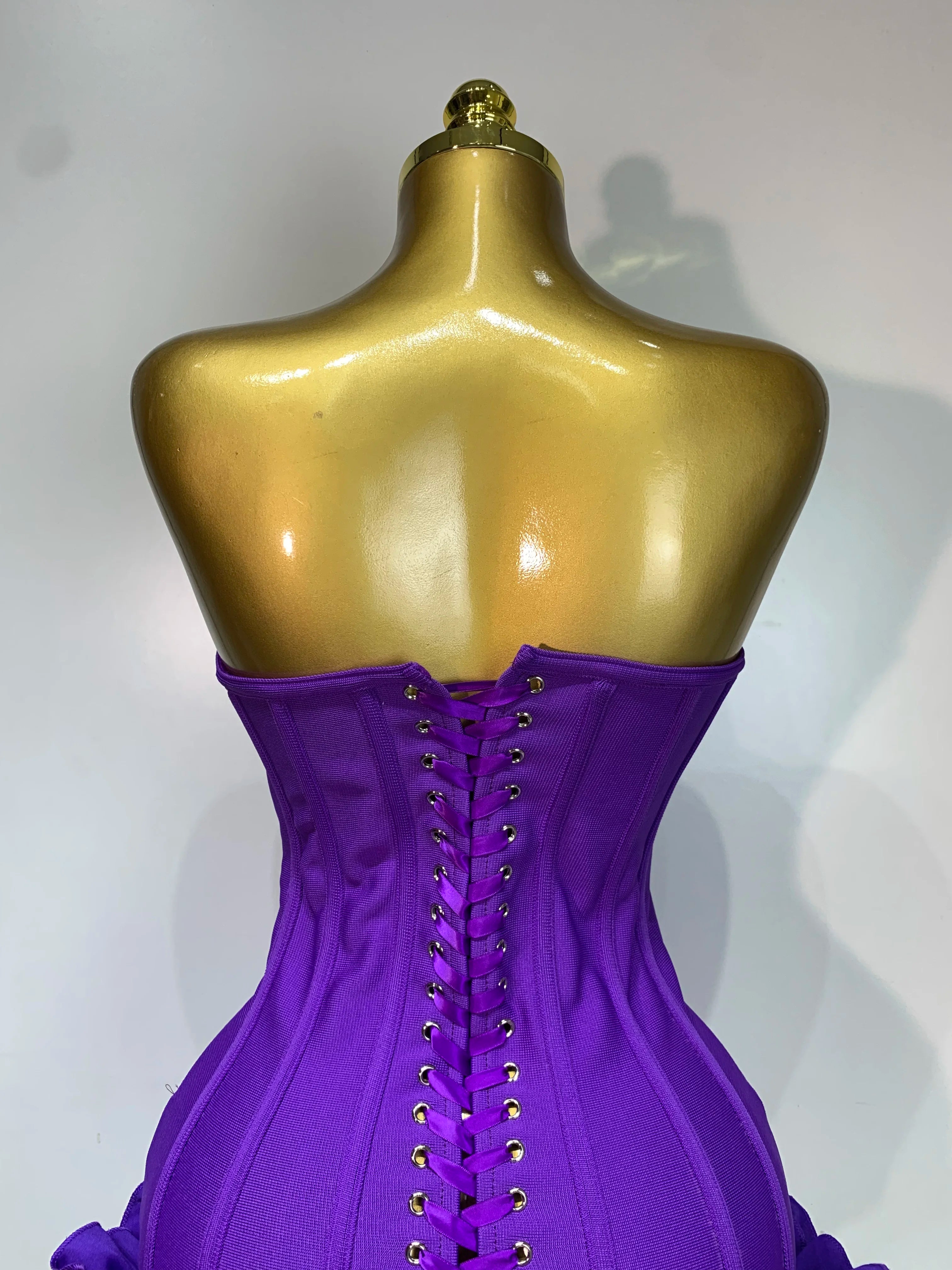 Fleur Bandage Mini Dress