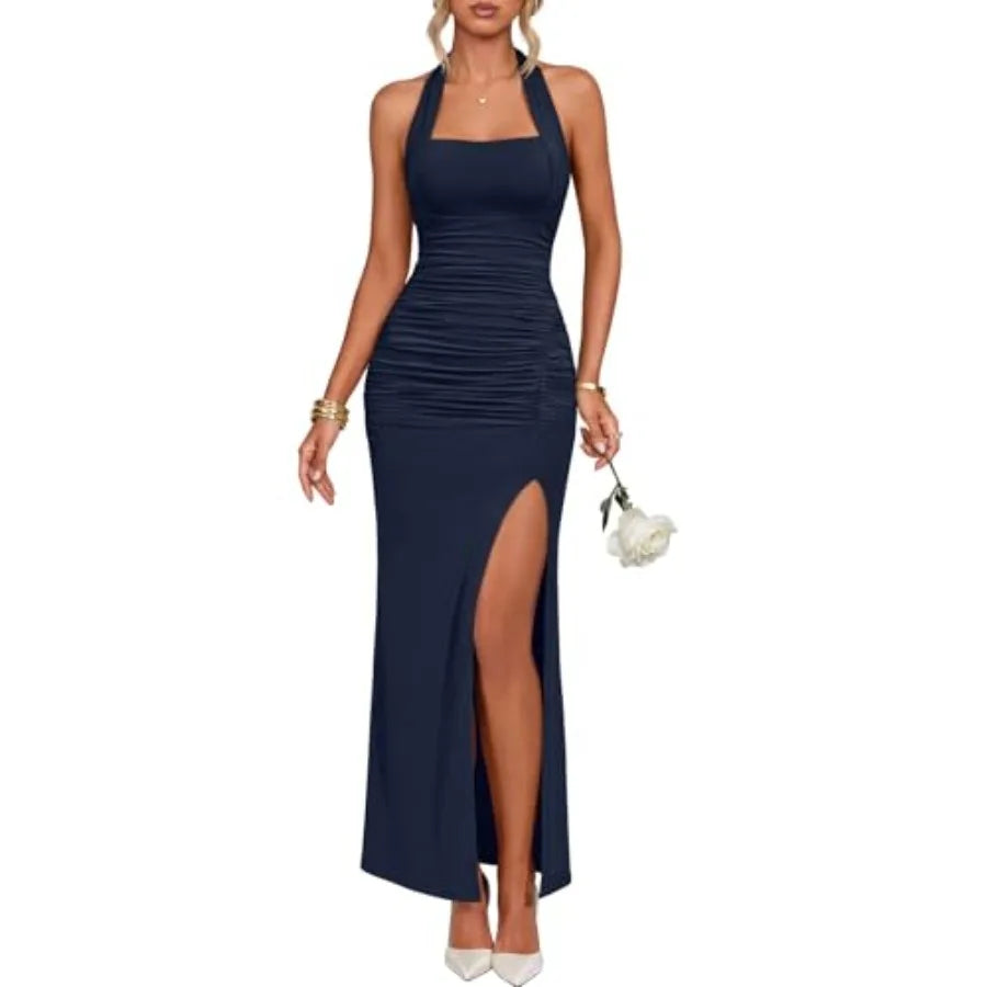 Noelia Halter Maxi Dress