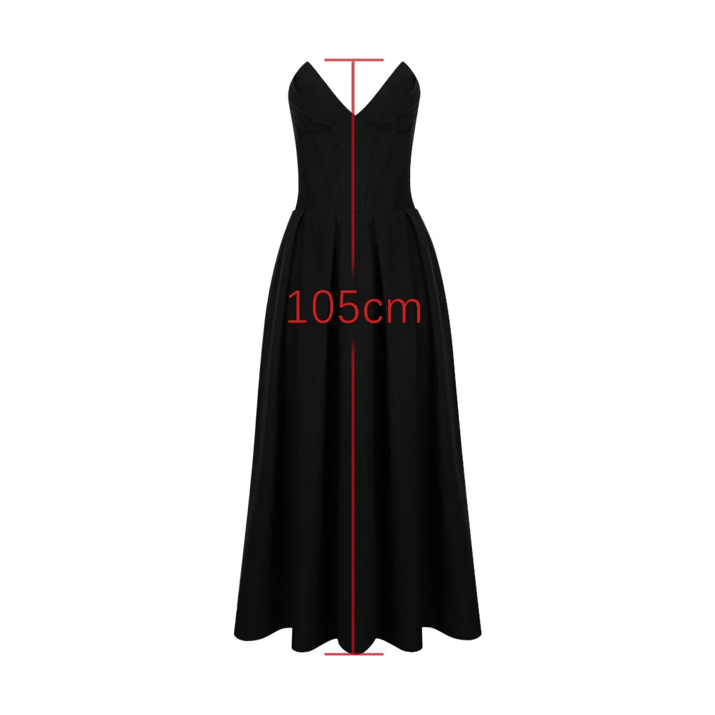Solstice Strapless Flare Dress