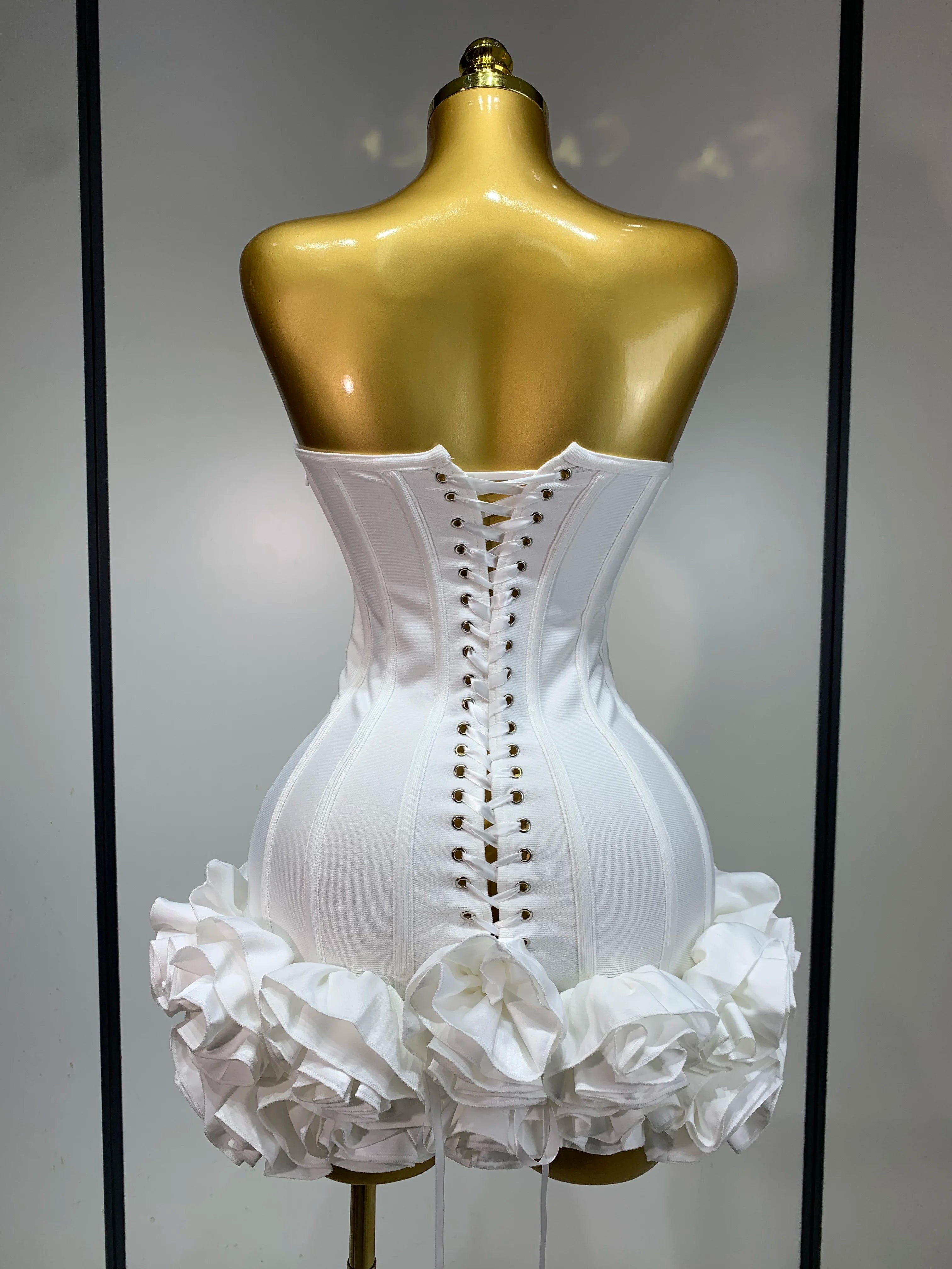 Fleur Bandage Mini Dress