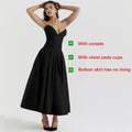 Solstice Strapless Flare Dress