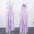 Ginevra Lotus Tiered Gown