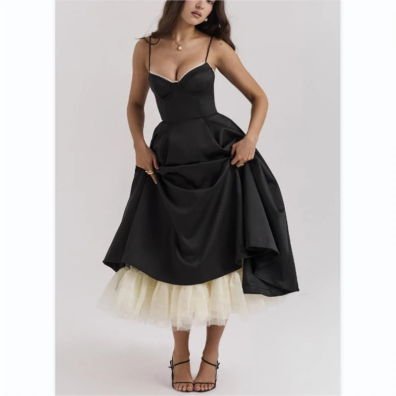 Sable Sling Maxi Dress