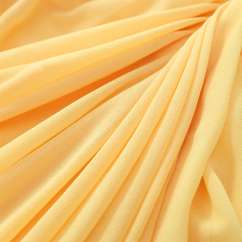 Blanche Pleated Strapless Gown