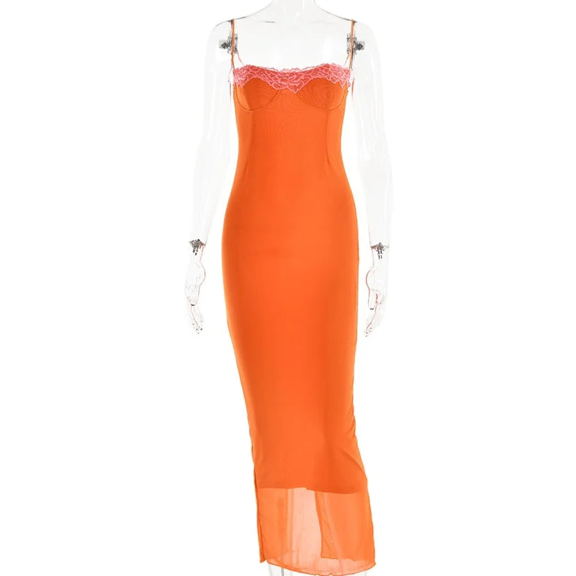 Cristal Corset Maxi Dress