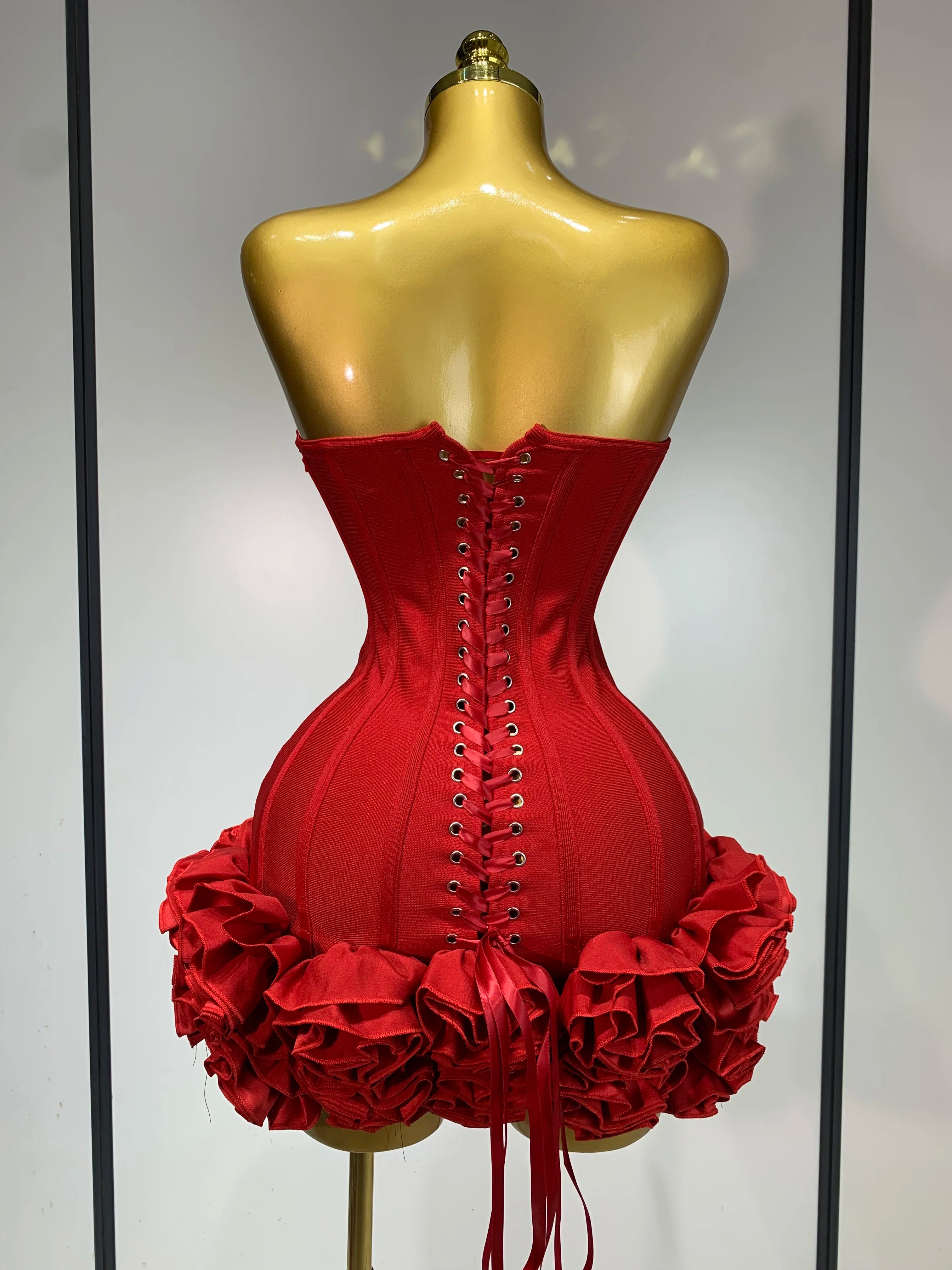 Fleur Bandage Mini Dress