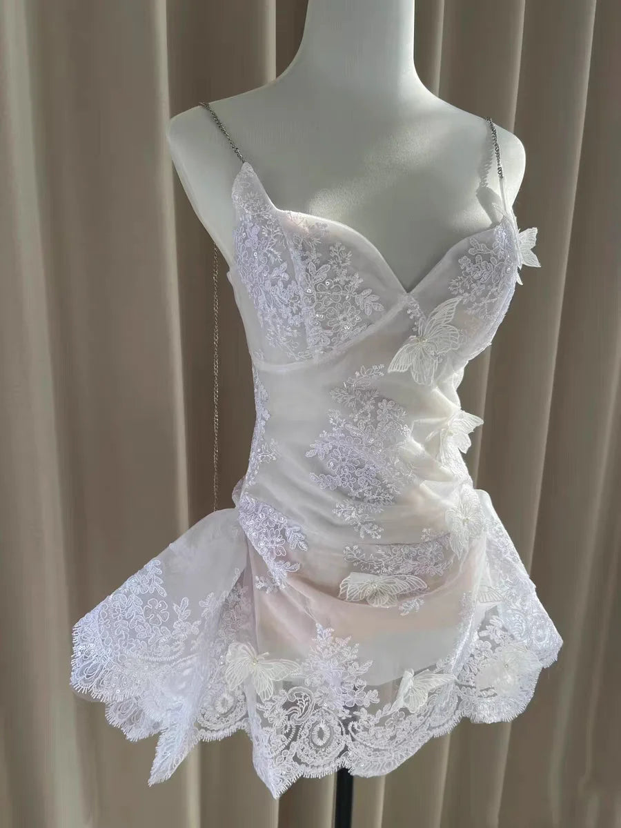Lacey Embroidery Mini