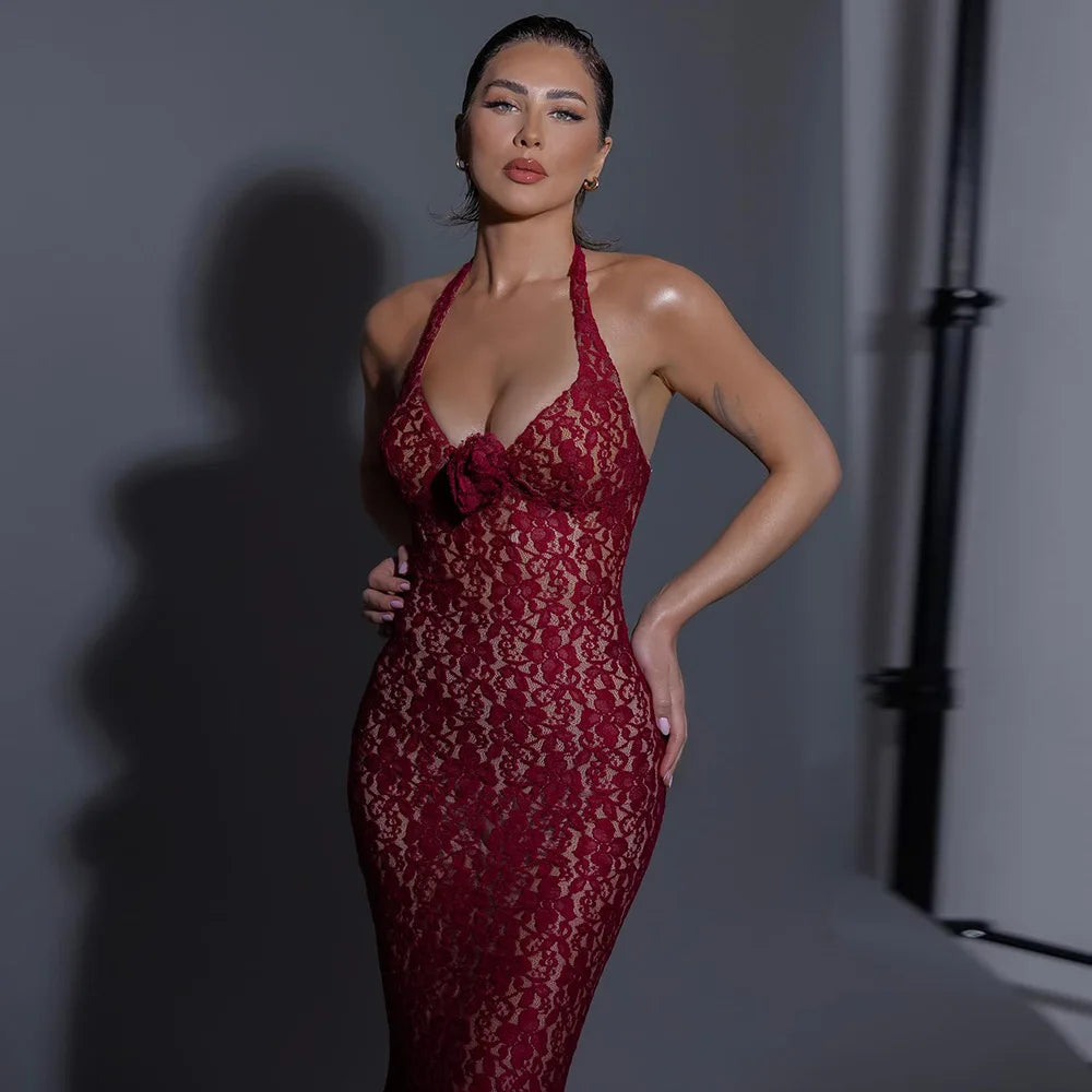 Séraphine Sequin Lace Gown