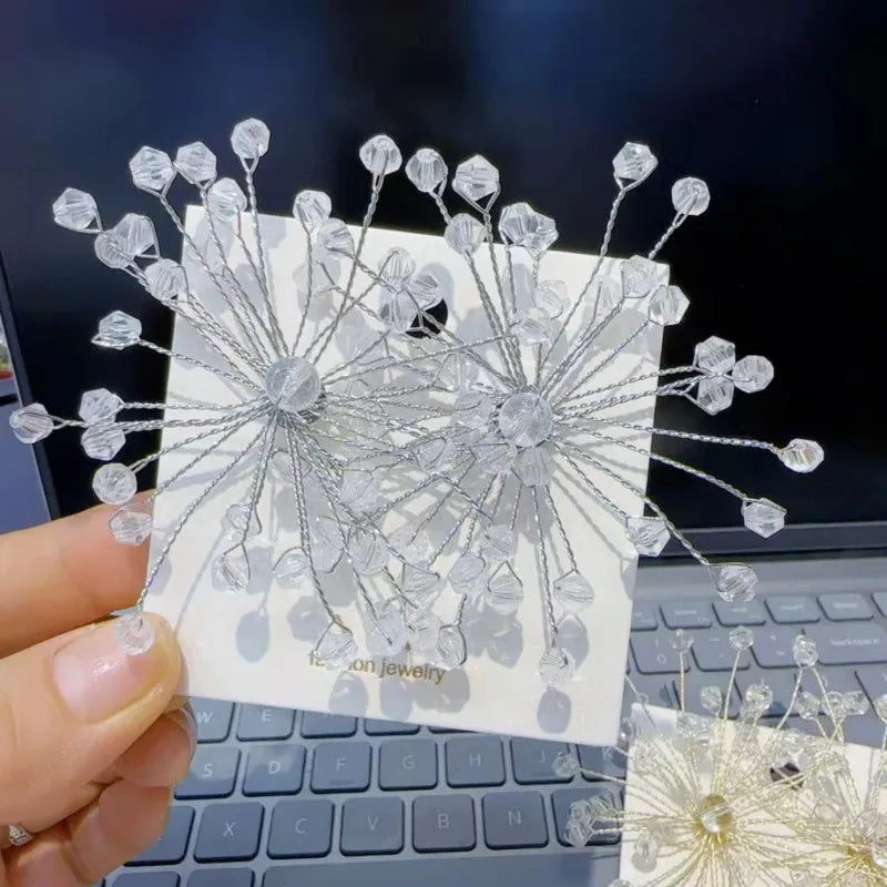 Fleur Crystal Studs