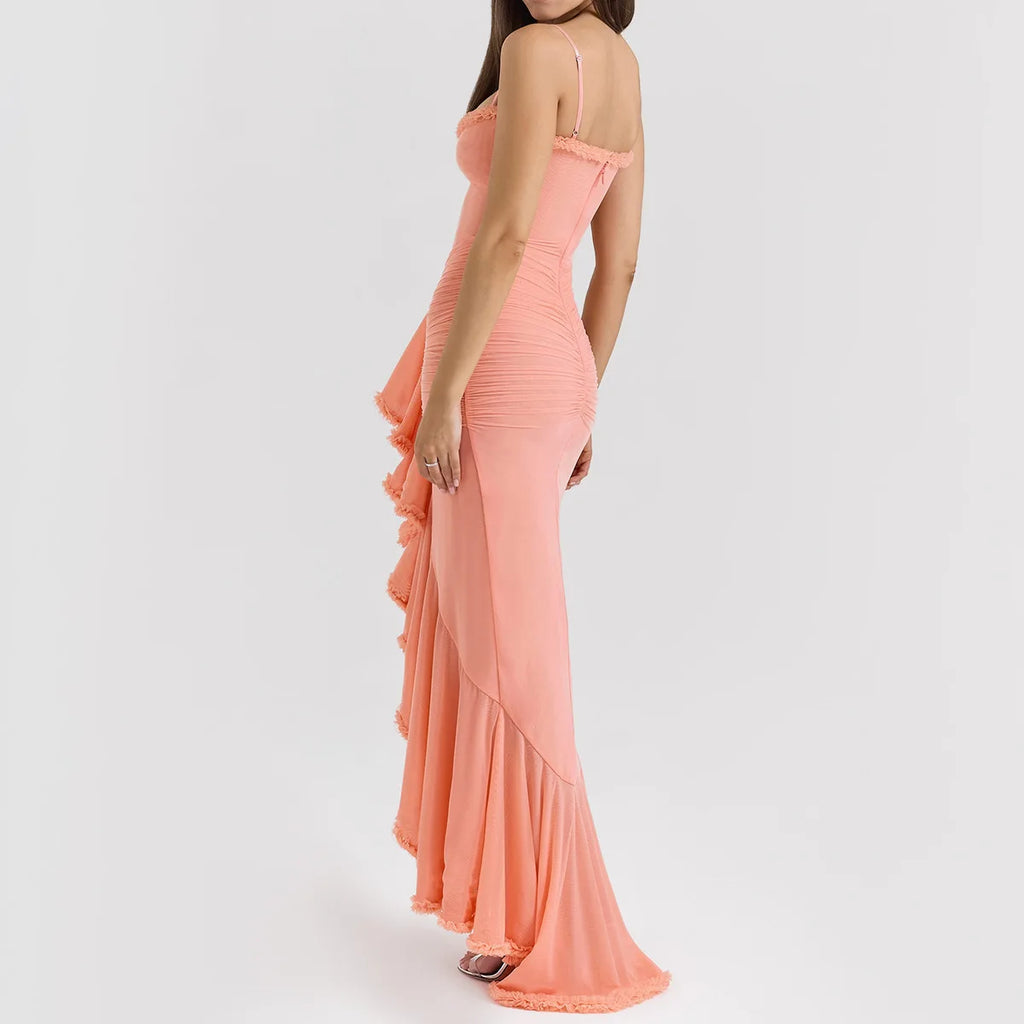 Lune Irregular Sling Dress