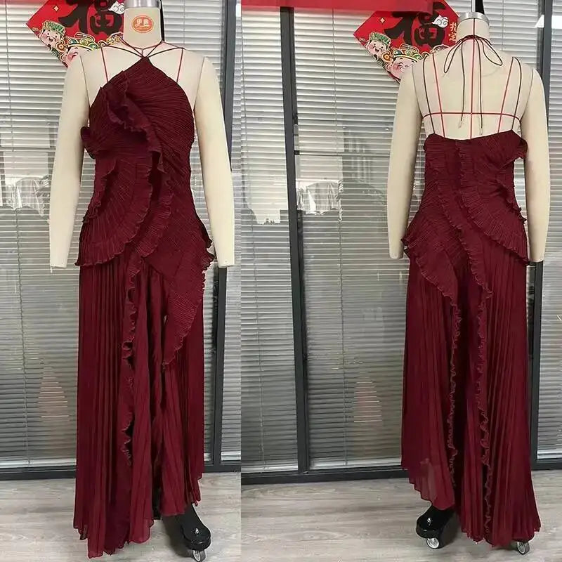 Ginevra Lotus Tiered Gown