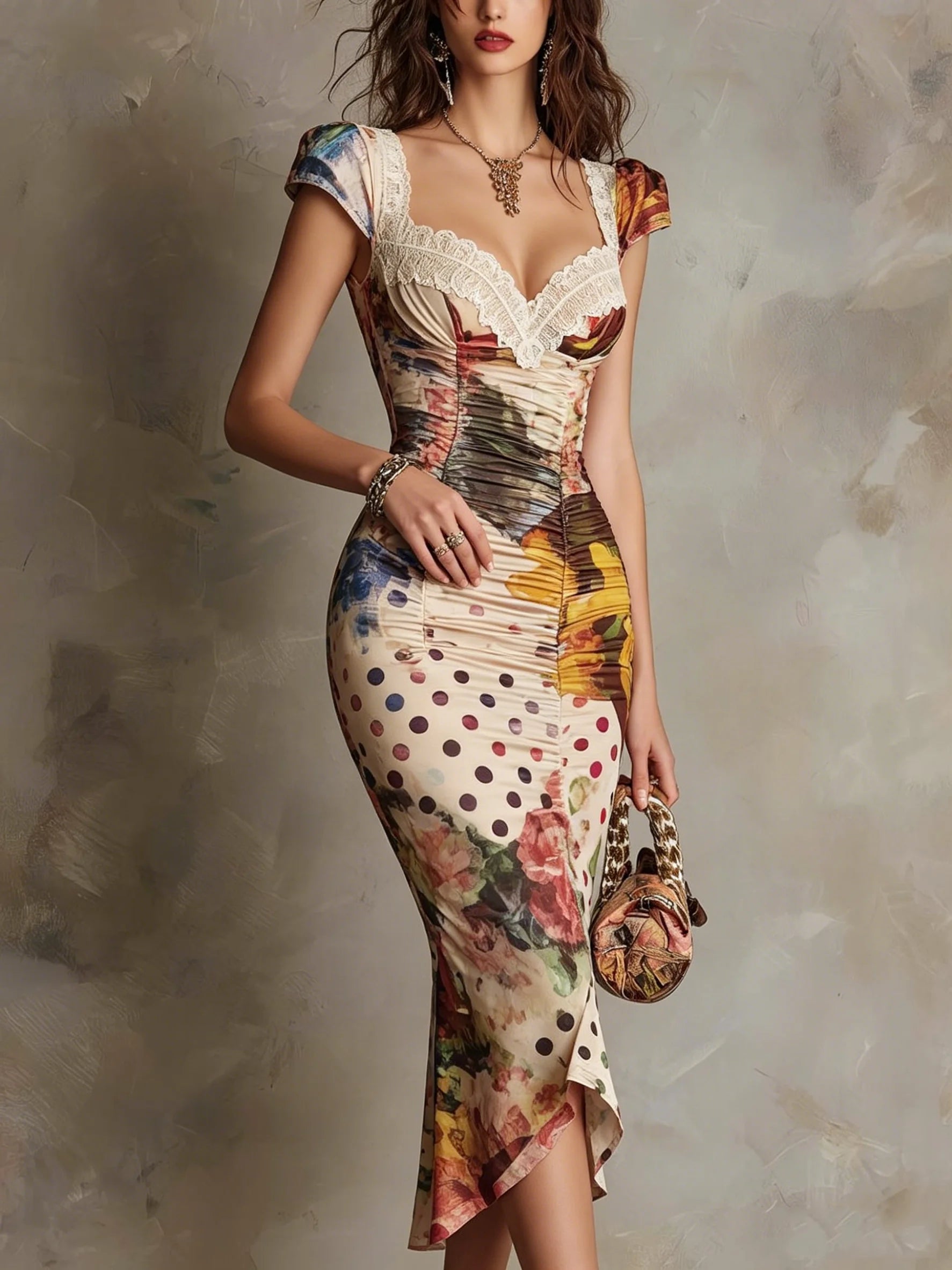 Darling Polka Dot Dress