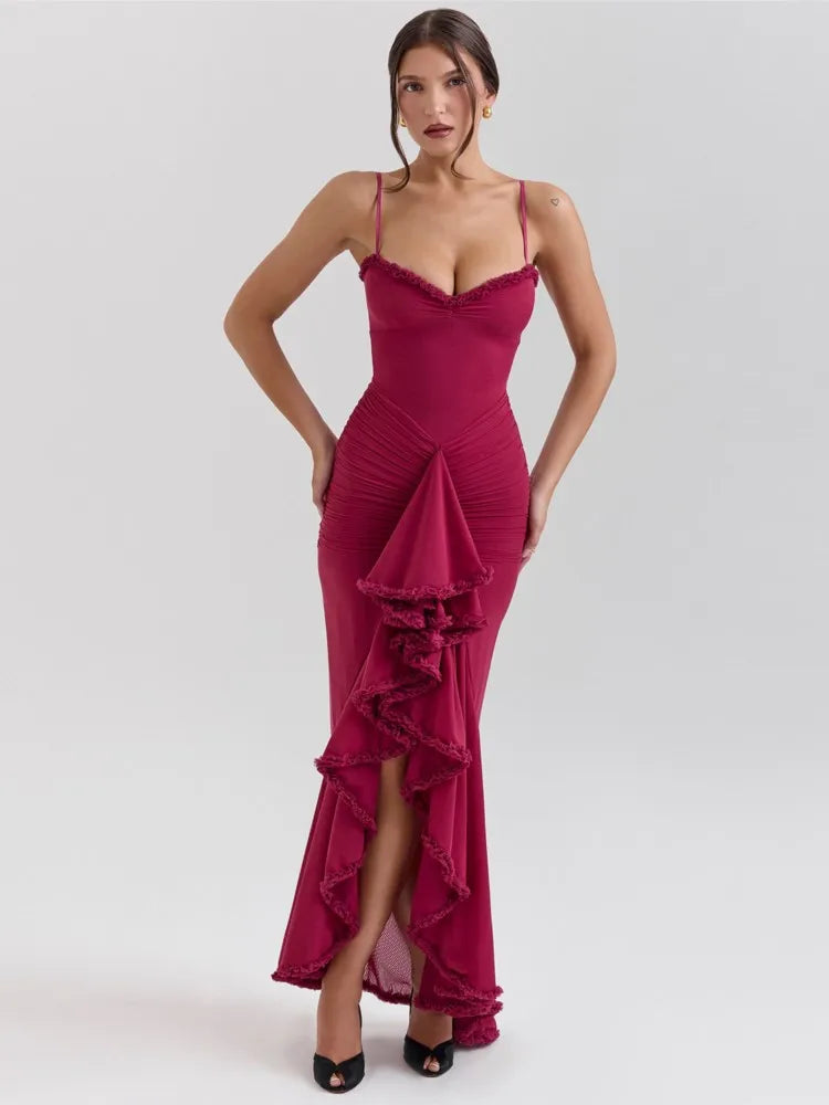 Lune Irregular Sling Dress