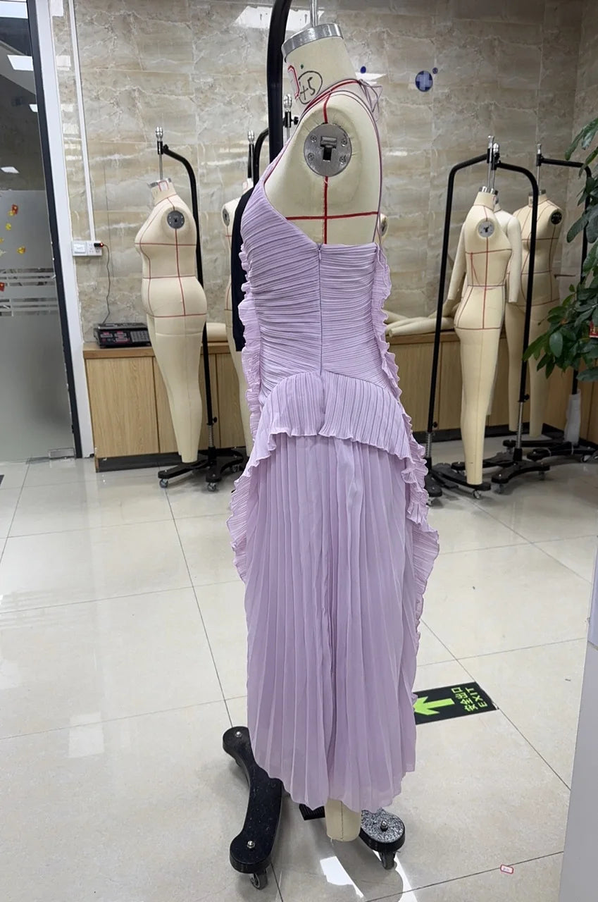 Cleo Tiered Chiffon Maxi