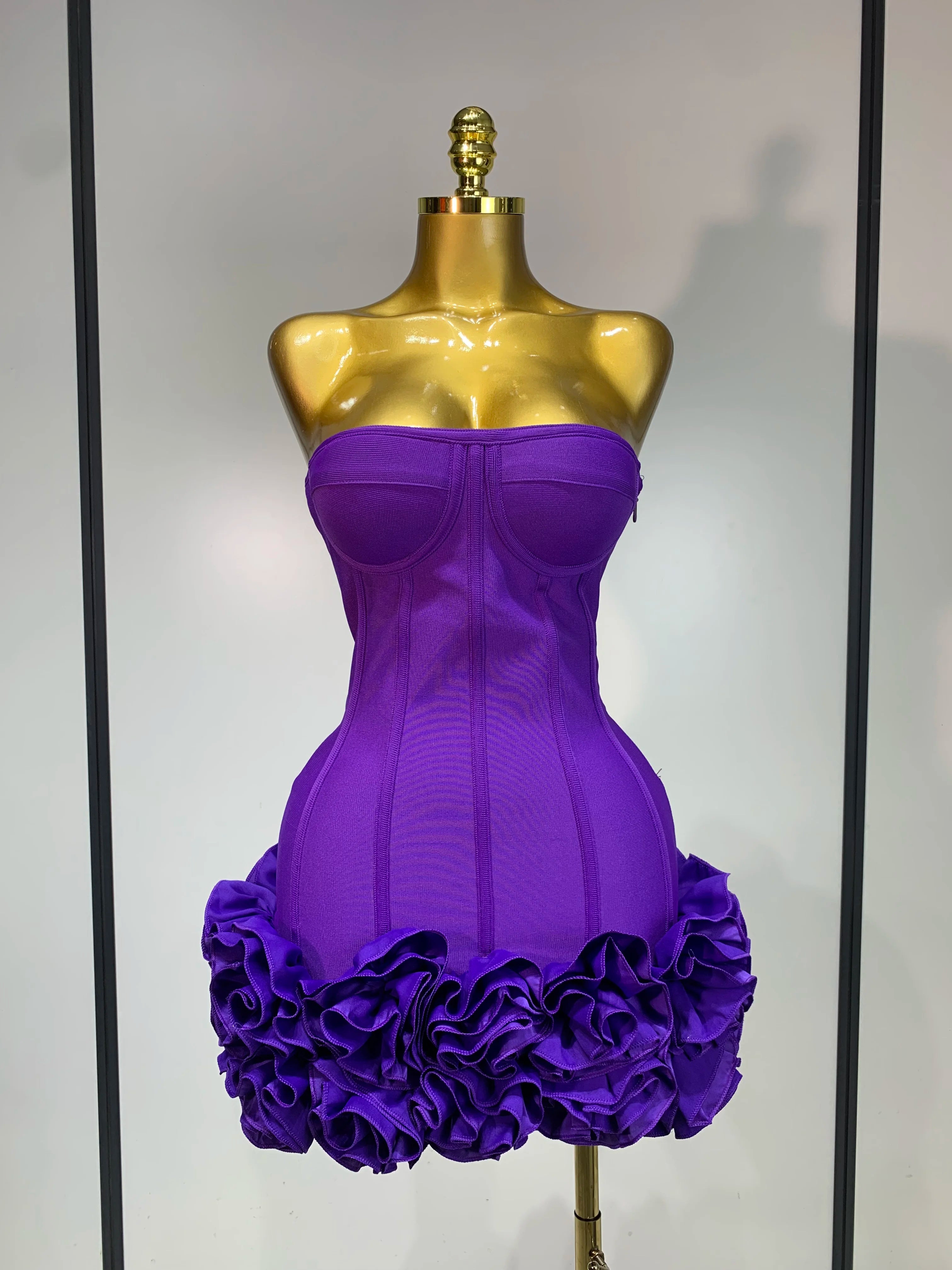 Fleur Bandage Mini Dress