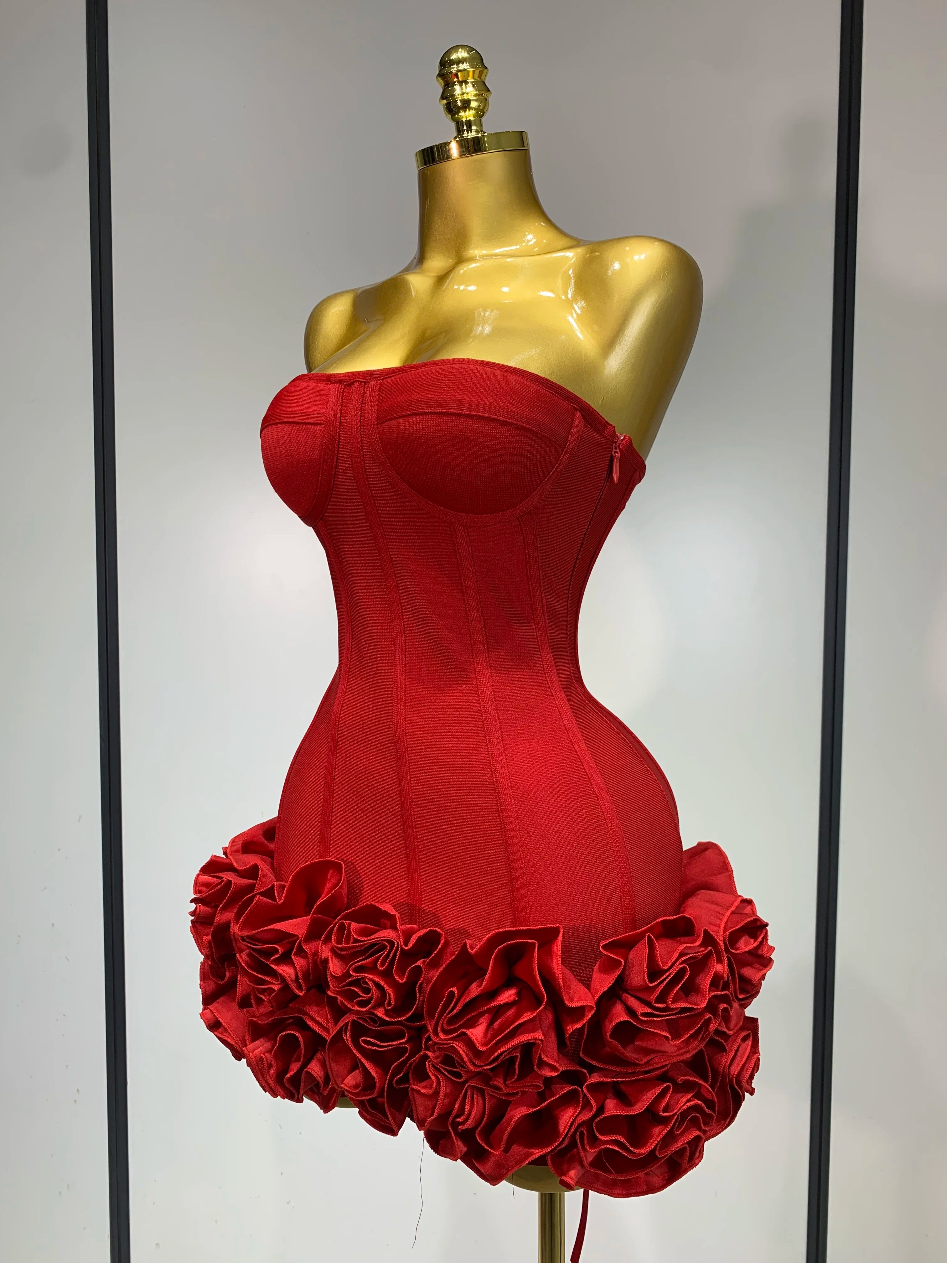 Fleur Bandage Mini Dress