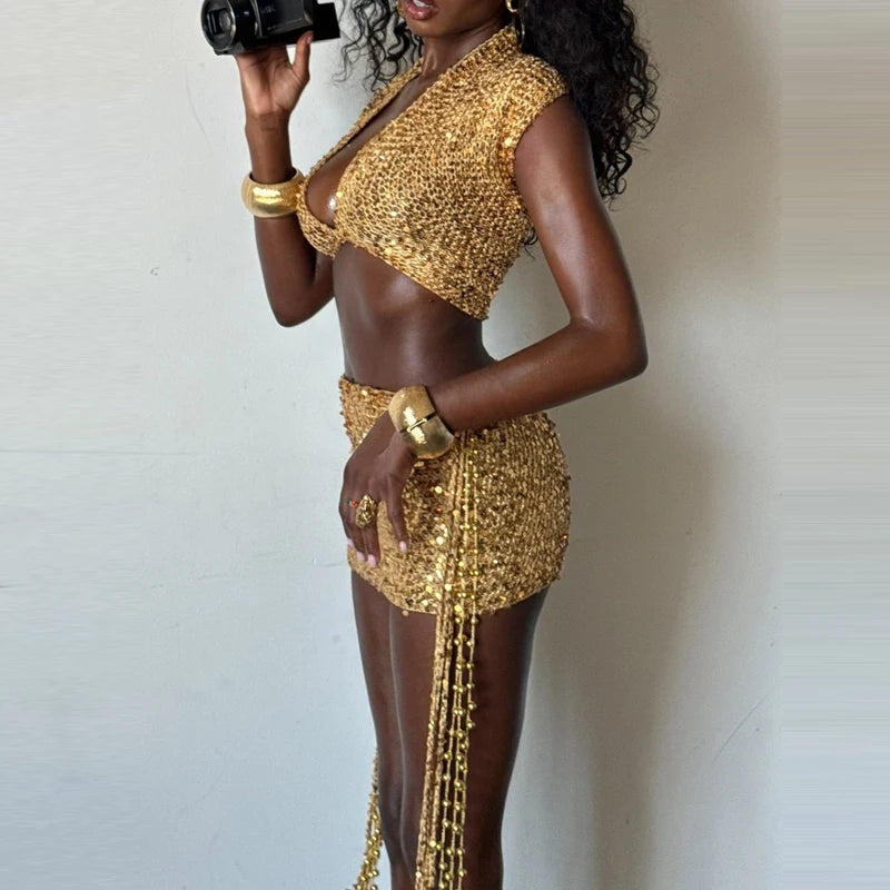 Shimmer Co-ord Set
