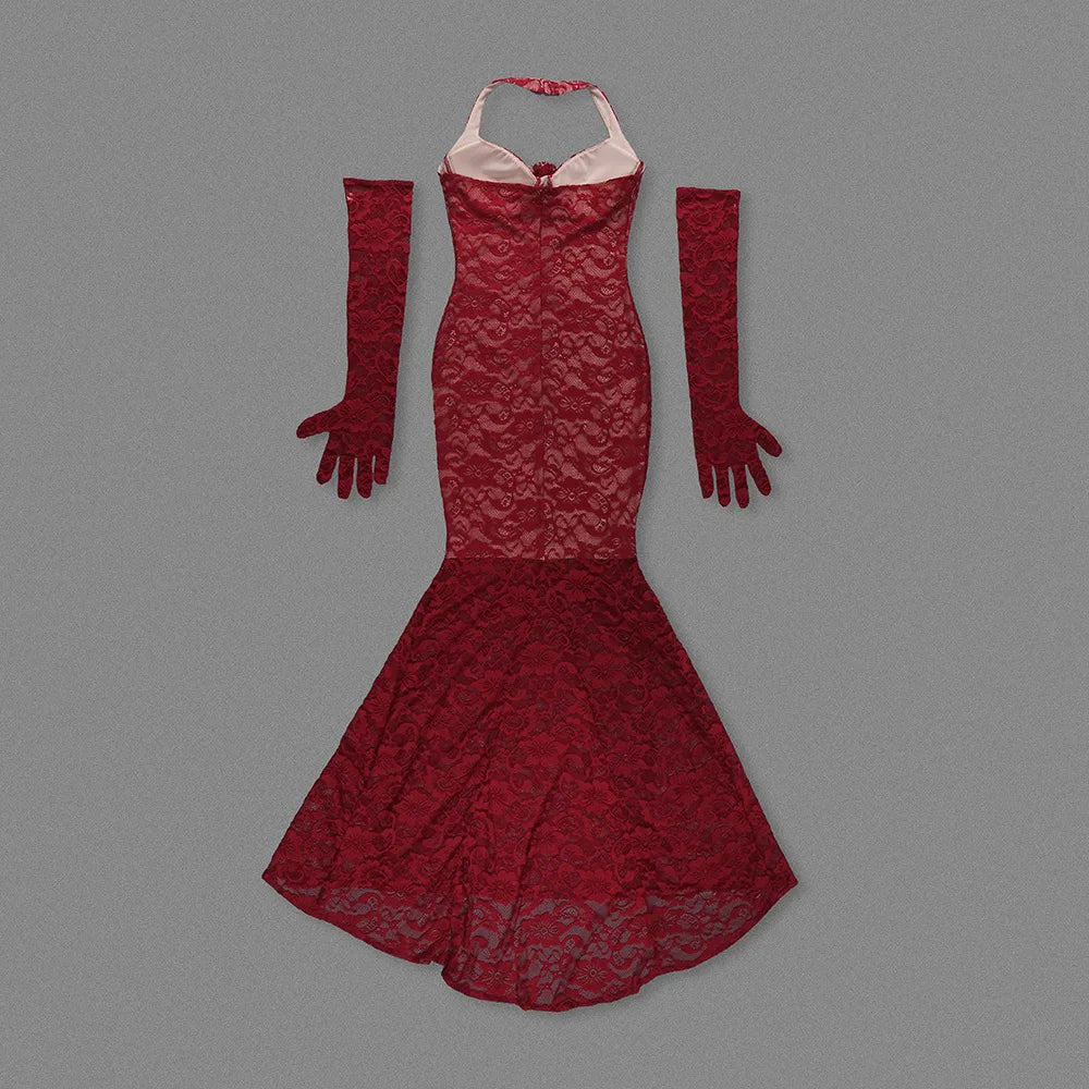Séraphine Sequin Lace Gown