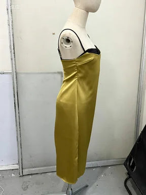 Ariel Satin Slip Midi