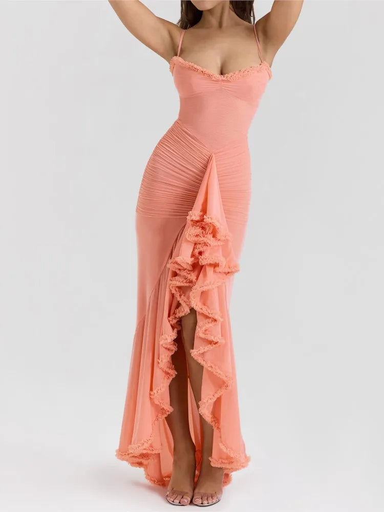 Lune Irregular Sling Dress
