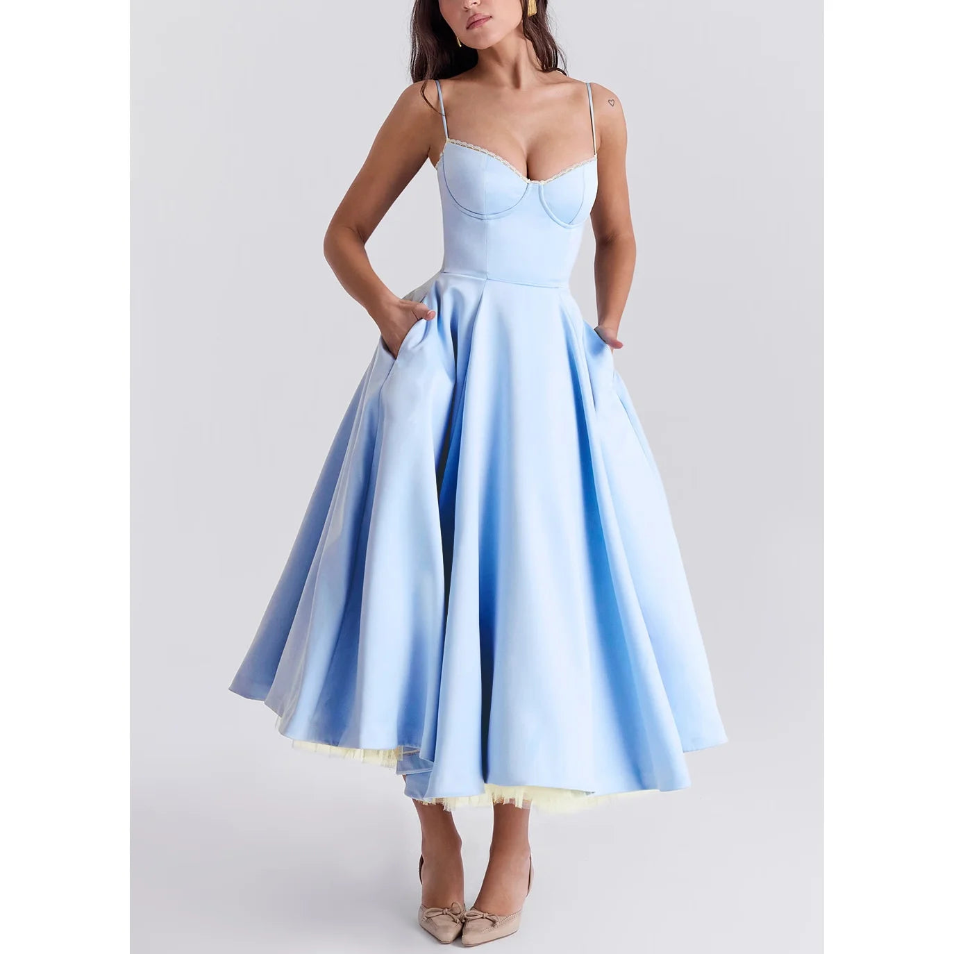 Sable Sling Maxi Dress