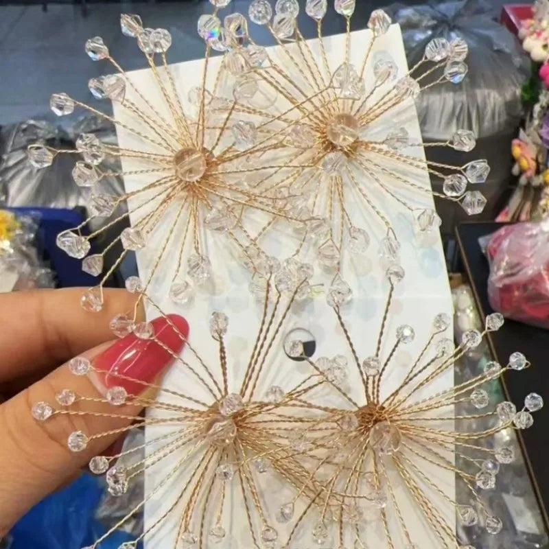 Fleur Crystal Studs