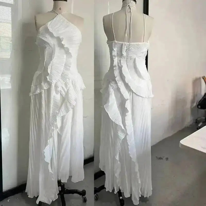 Ginevra Lotus Tiered Gown