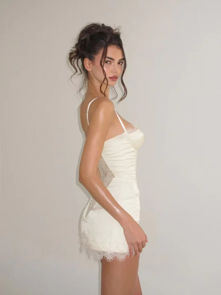Bianca Lace Corset Mini