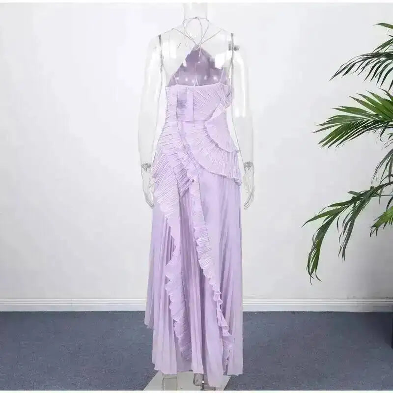 Ginevra Lotus Tiered Gown