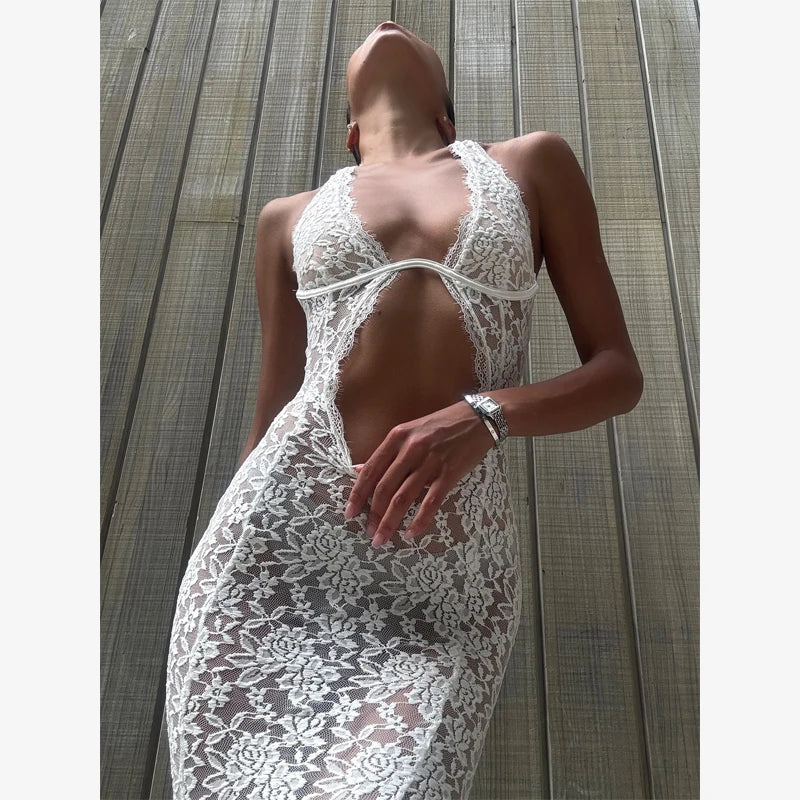 Bianca Lace Corset Mini