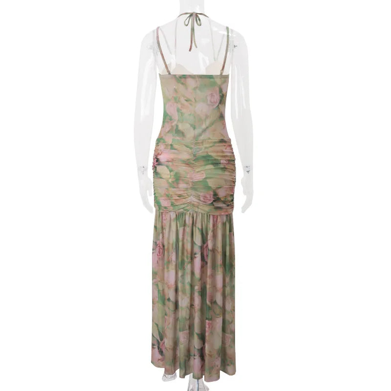 Tropicale Floral Sling Maxi