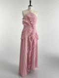 Isadora Lace-Up Evening Gown