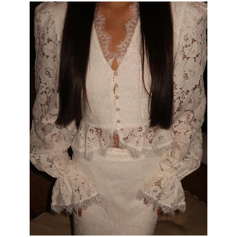 Bianca Lace Corset Mini