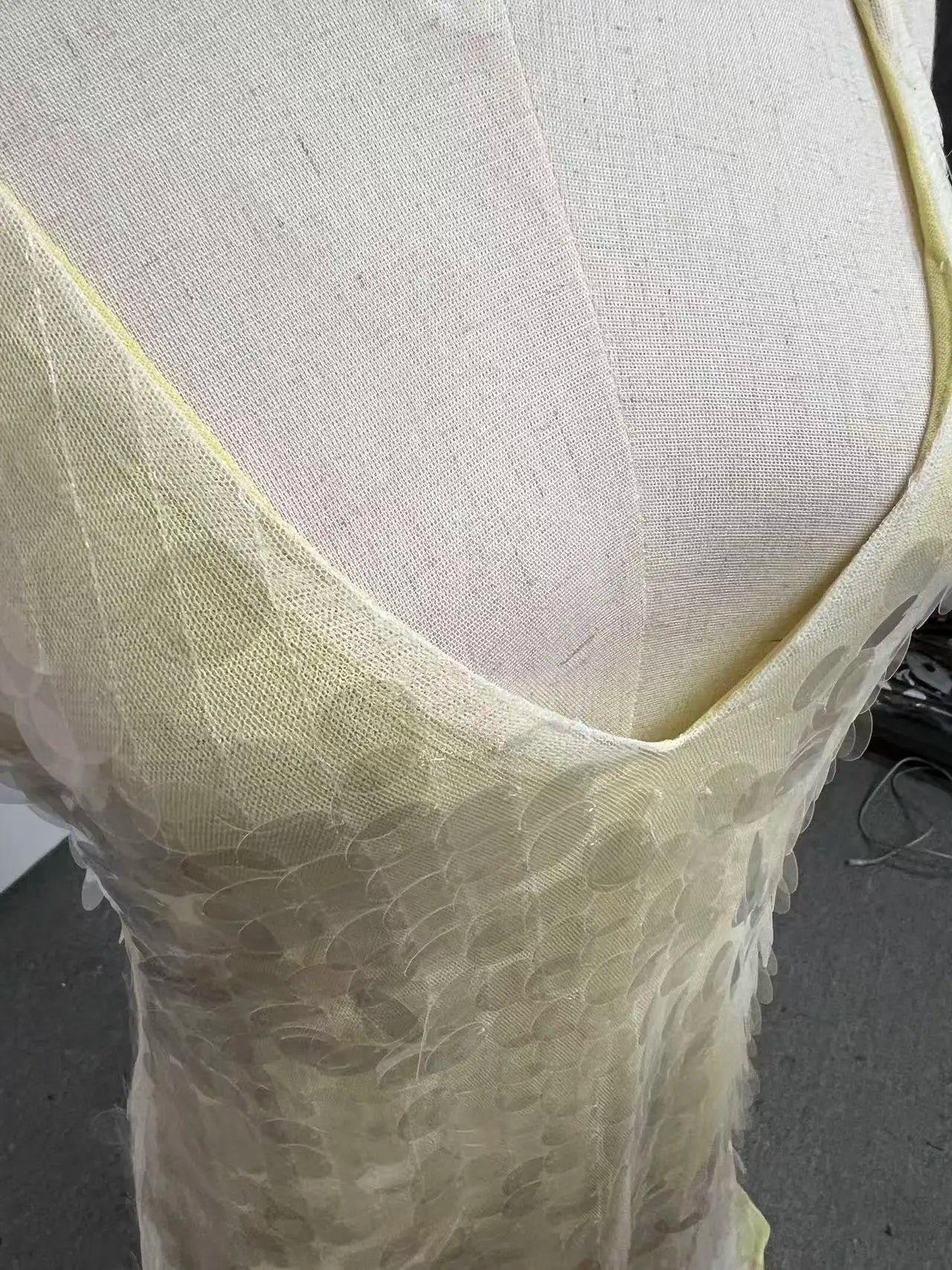 Aria Beaded Fishtail Gown