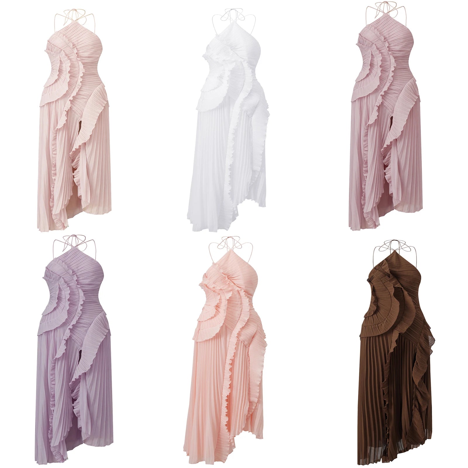 Ondine Ruffle Tiered Maxi