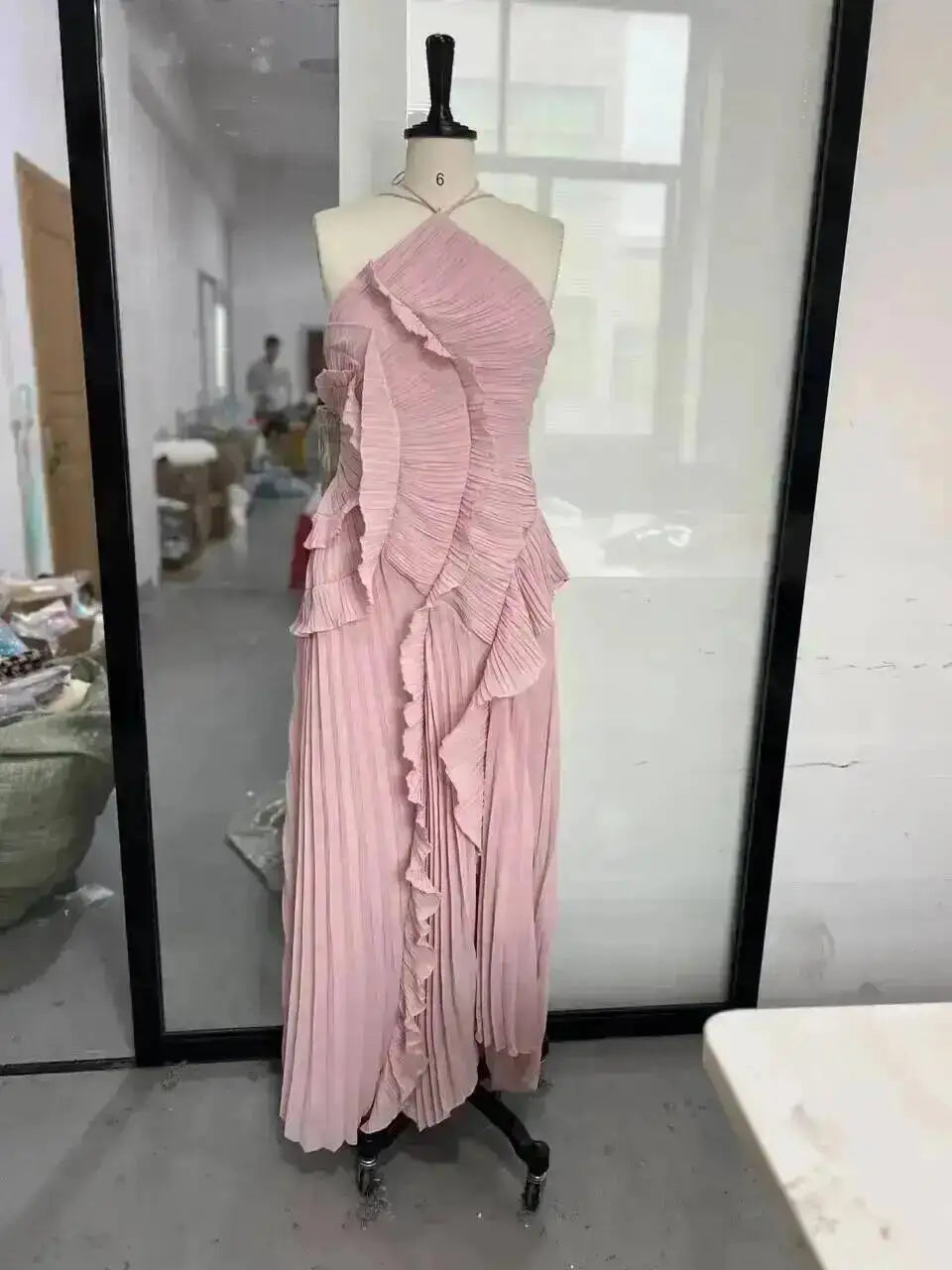 Ginevra Lotus Tiered Gown