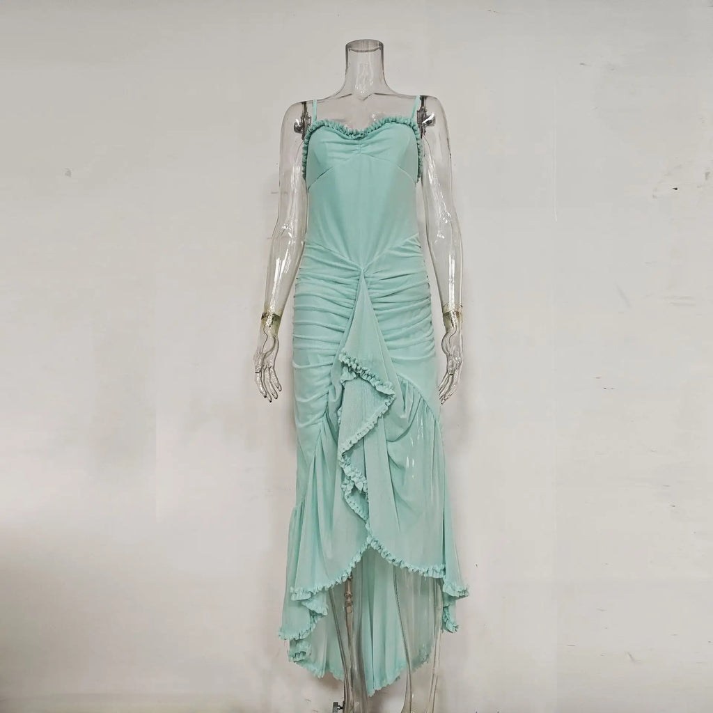 Lune Irregular Sling Dress