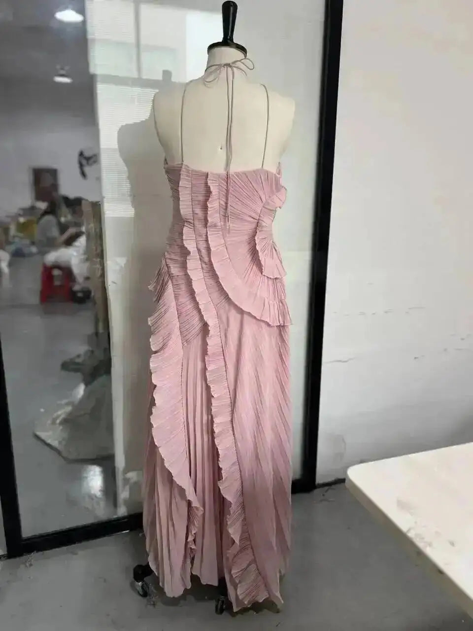 Ginevra Lotus Tiered Gown