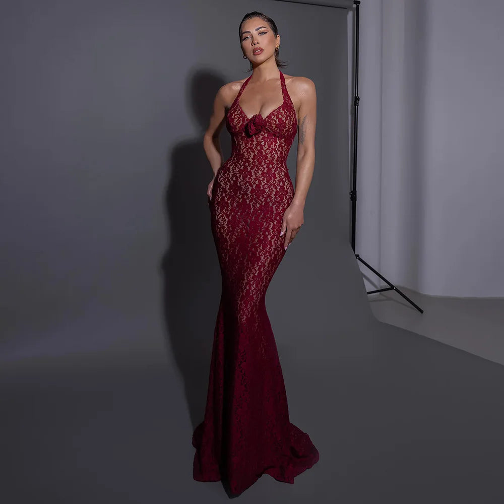 Séraphine Sequin Lace Gown