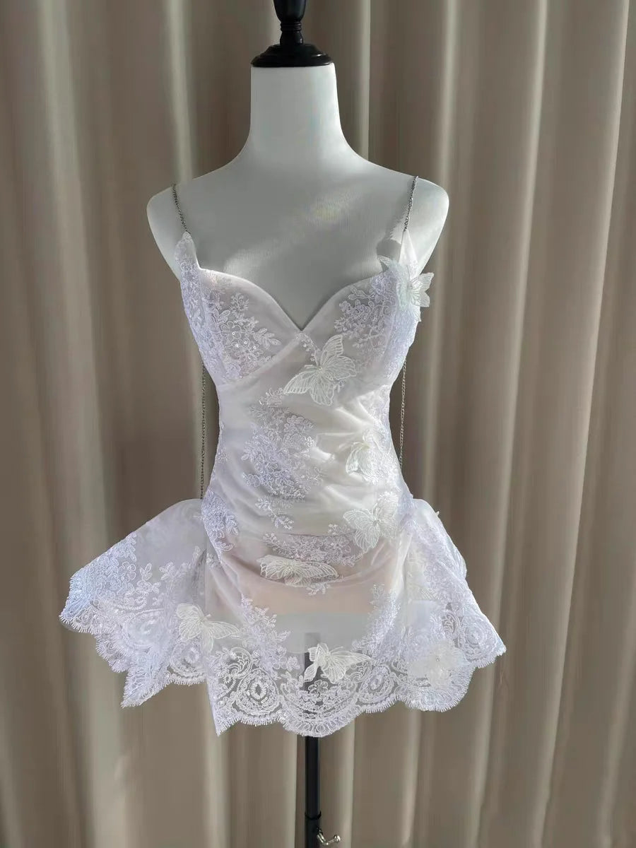 Lacey Embroidery Mini