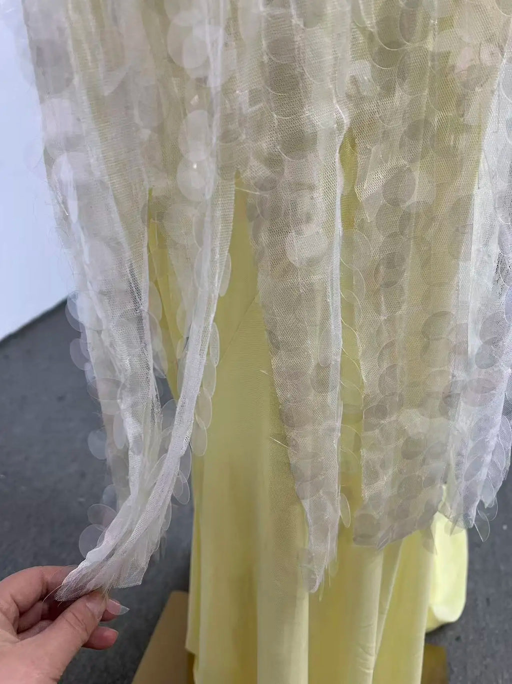 Aria Beaded Fishtail Gown