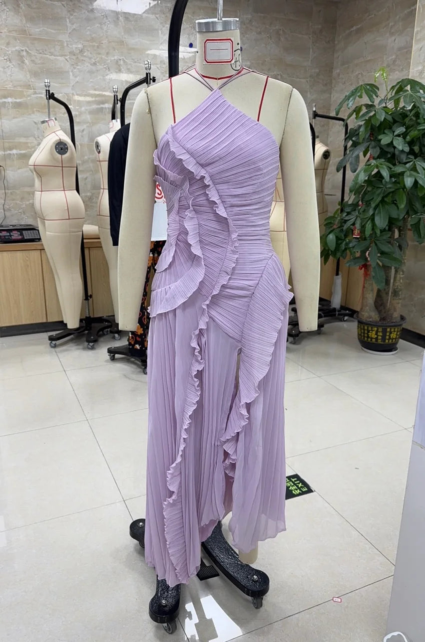 Cleo Tiered Chiffon Maxi